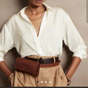 Silky Oversized Shirt